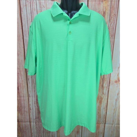 Nike Golf Tour Performance Dri-Fit Mens Green Polo XL - Picture 1 of 8